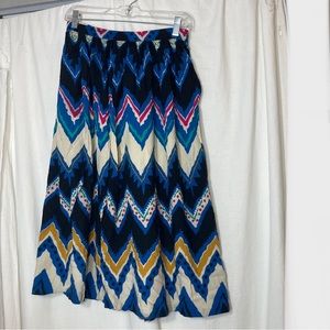 SB Sport vintage zigzag 90s pattern skirt size 10